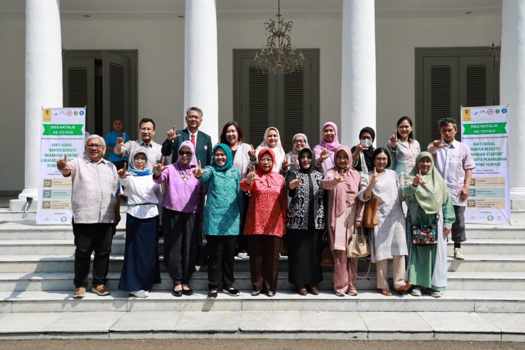 Gelar Lokakarya Bersama FKUI, Pemprov Banten Ajak Semua Pihak Berperan dalam Penanganan Stunting