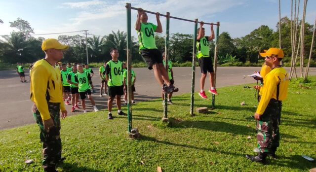 Kodim 0601/Pandeglang Laksanakan Garjas Samapta Periodik I Tahun 2023