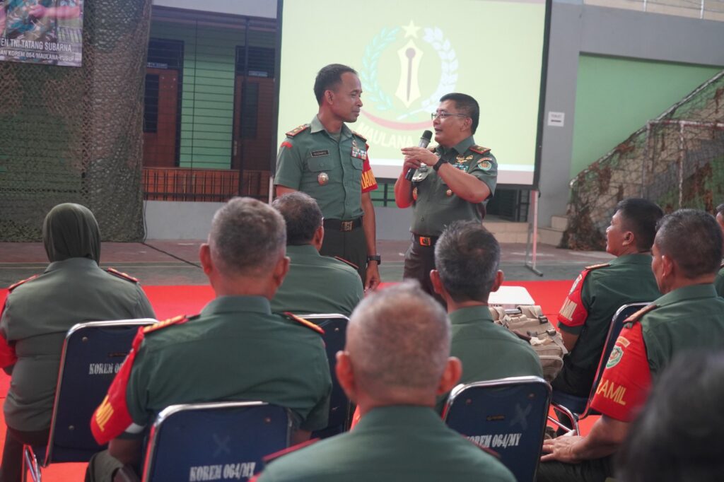 Danrem 064/MY Babinsa Tidak Boleh Ketinggalan Teknologi