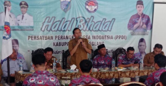 Di Gelaran Halal Bihalal PPDI Kabupaten Pandeglang, Begini Himbauan Kadis DPMPD