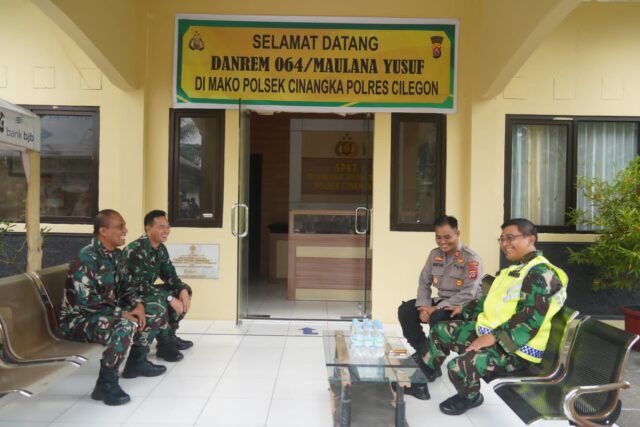 Di Sela Touring, Danrem 064/MY dan Rombongan Kunjungi Tiga Polsek