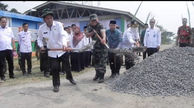 TMMD Imbangan Kodim 0602/Serang Untuk Bantu Pemerataan Pembangunan Resmi Dibuka