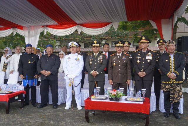 Danrem 064/MY Hadiri Upacara Hari Lahir Pancasila Tahun 2023