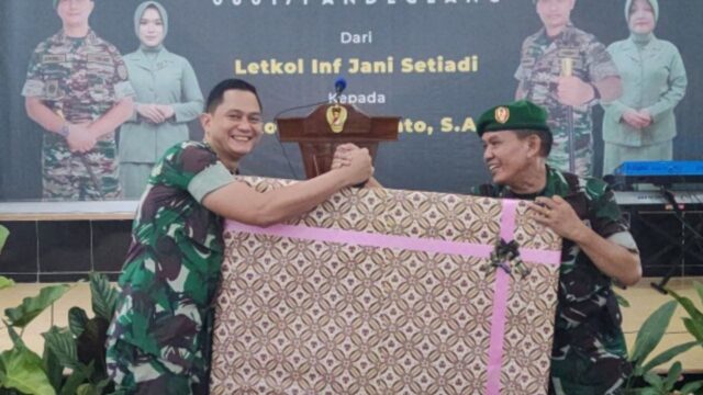 Kodim 0601/Pandeglang Laksanakan Tradisi Lepas Sambut Dandim