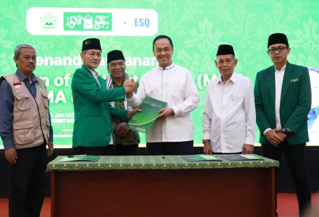 Hadiri MoU PBMA dengan Lembaga Training ESQ, Ini Pesan Pj Gubernur Banten