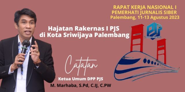 Hajatan Rakernas I PJS di Kota Sriwijaya Palembang