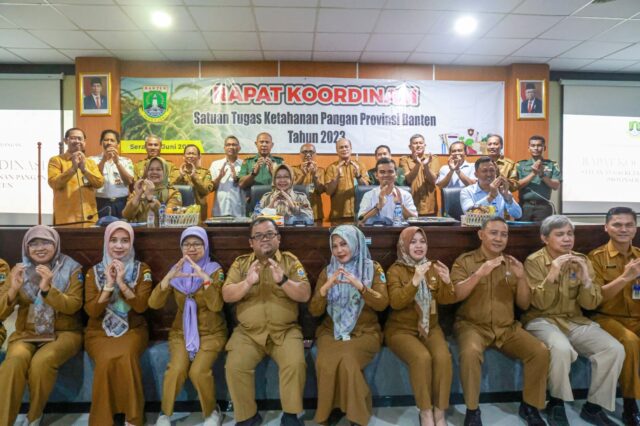 Tim Satgas Ketahanan Pangan Provinsi Banten, Koordinasikan Pengendalian Ketersediaan dan Harga Pangan