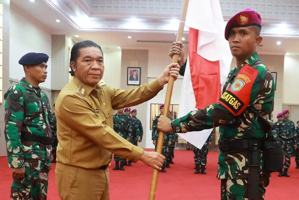 Lepas Satgas Operasi PAM Puter, Pj Gubernur Banten : Sejengkal Tanah Kita Harus Tetap Dilindungi