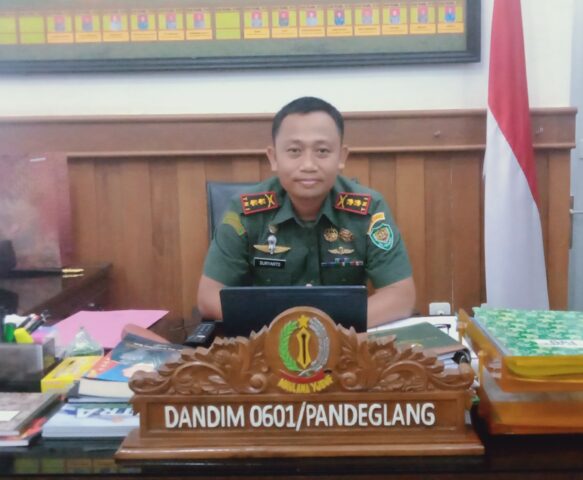 Mengenal Lebih Dekat Dandim Pandeglang Letkol Inf. Suryanto