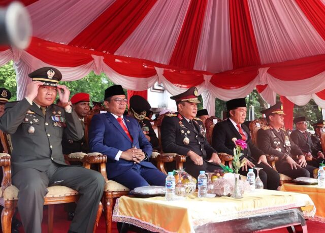 Pj Gubernur Banten Hadiri Upacara Hari Bhayangkara Ke-77