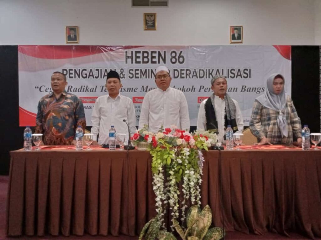 Cegah Faham Radikal Terorisme, Heben 86 Gelar Seminar dan Pengajian Deradikalisasi