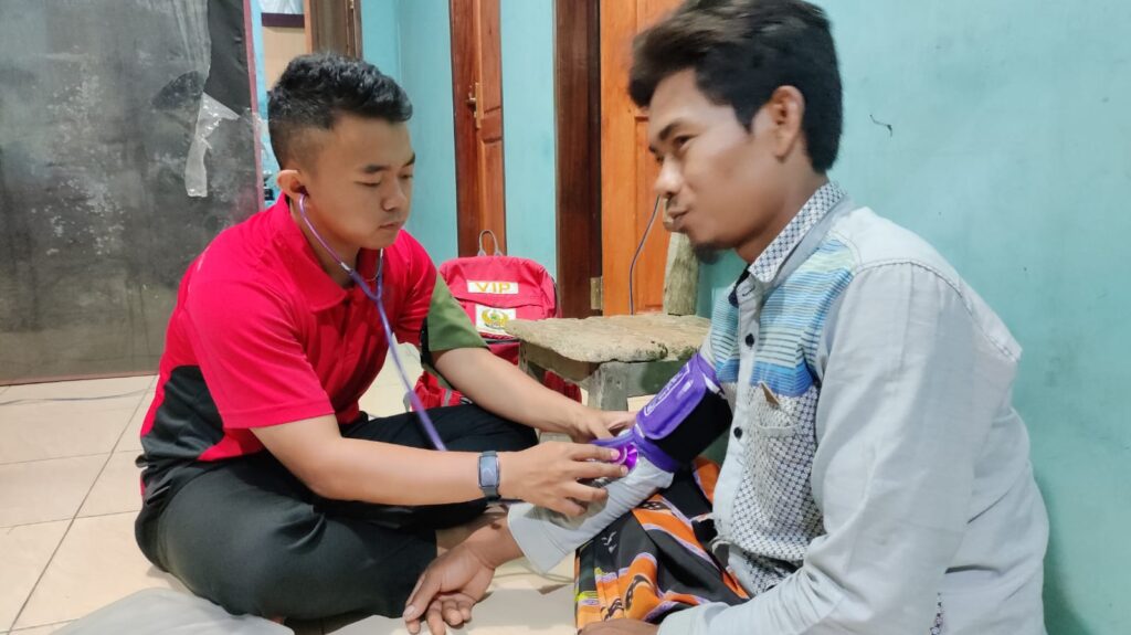 Warga Merasa Senang Dengan Layanan Kesehatan Tim Keslap TMMD 117 Kodim 0601/Pandeglang