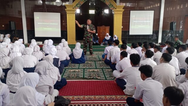 Berikan Materi Wasbang di MPLS SMA Negeri 2 Serang, Ini kata Dandim 0602/Serang