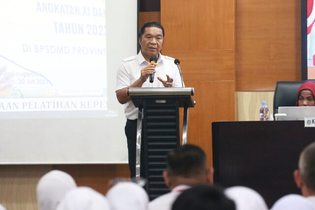 Pelatihan Kepemimpinan, Pj Gubernur : Provinsi Banten Menjadi Bagian Pelaksanaan Reformasi Birokrasi Tematik