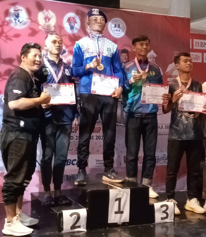 Personil Brimob Polda Banten Berhasil Raih Juara dalam Kejurnas Muaythai