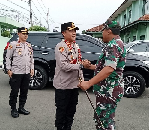 Dandim 0602/Serang Terima Kunjungan Kerja Kapolres Serang