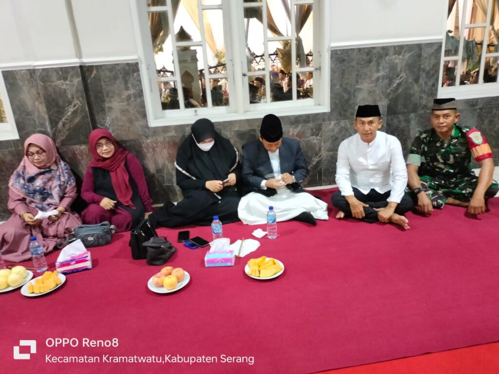 Babinsa Koramil 0602-06/Kramatwatu Hadiri Acara 1 Muharram Dan Santunan Anak Yatim 