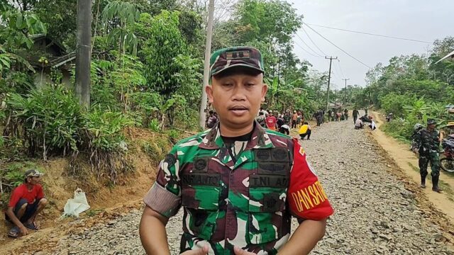 Pastikan Semua Berjalan Lancar, Dandim 0601/Pandeglang Tinjau Langsung Pelaksanaan TMMD 117