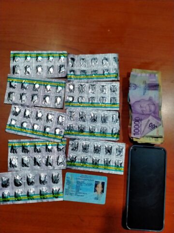 Satresnarkoba Polresta Serkot Amankan Pelaku Penyalagunaan Obat Terlarang