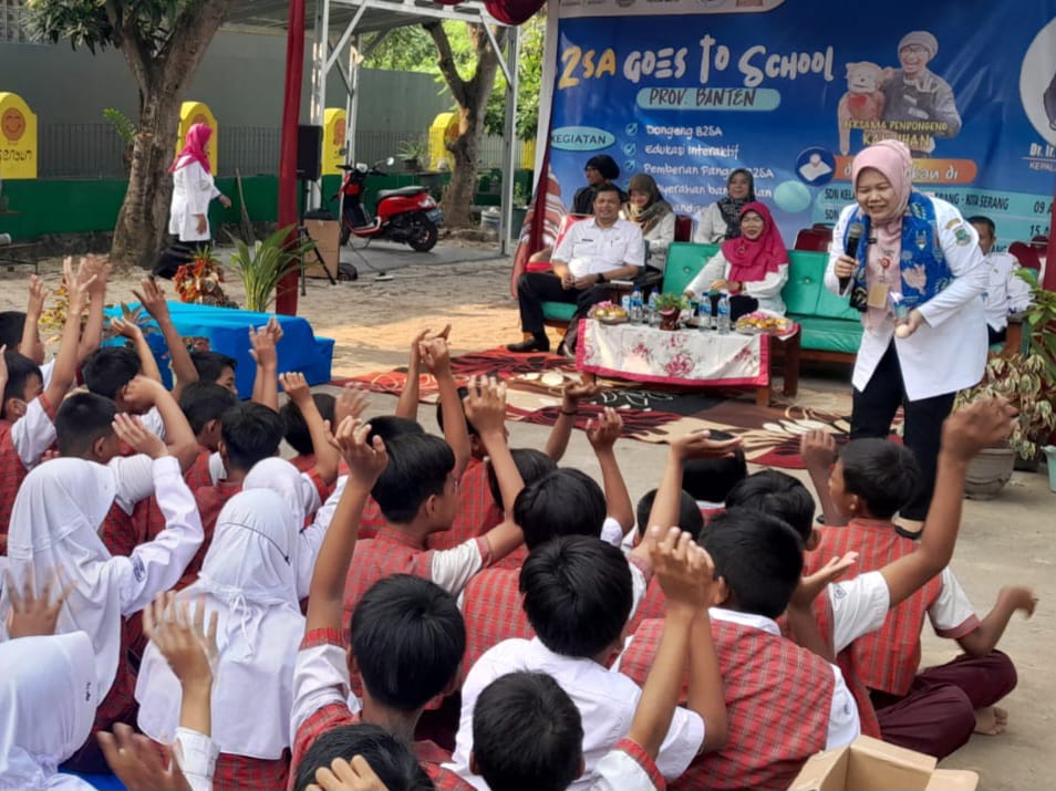 Pemprov Banten Kampanyekan Konsumsi Pangan Beragam Bergizi Seimbang dan Aman ke Sekolah Dasar