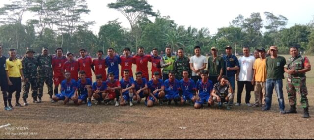 Koramil 0602-18/Kragilan Gelar Turnamen Mini Soccer Meriahkan HUT RI Ke 78 