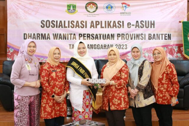 Percepatan Penanganan Stunting, DWP Provinsi Banten Gelar Sosialisasi Aplikasi e-Asuh Untuk Stimulasi