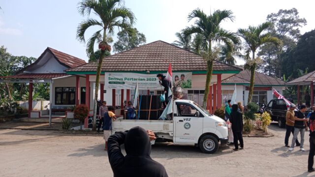 Lagi, Masih Soal Adanya Galian C Diduga Bodong Kantor Kecamatan Menes di Demo Aliansi HMI Cabang Pandeglang