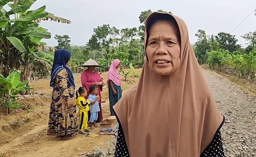 Warga Babakan Keusik Mengucapkan Terimakasih Atas Hasil TMMD 117 Kodim 0601/Pandeglang