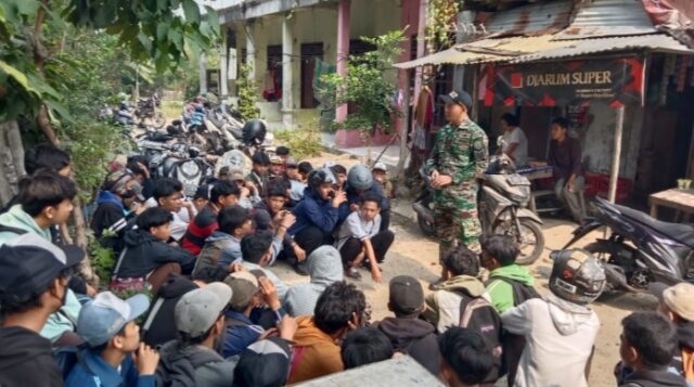 Serka Samsul, Babinsa Koramil 0602-18/Kragilan Berikan Pembinaan Kepada Pelajar