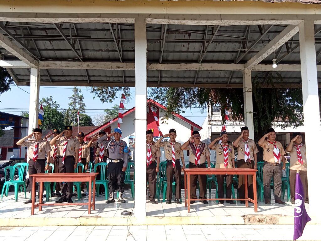 Danramil 0111/Pagelaran Ikuti Upacara Hari Pramuka Ke-62 Danramil 0111/Pagelaran Ikuti Upacara Hari Pramuka Ke-62