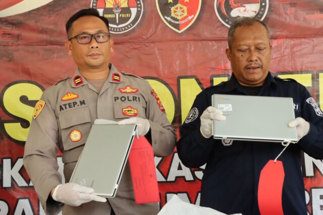 Unit Reskrim Polsek Cibeber Mengamankan 3 Remaja Pelaku Pencurian