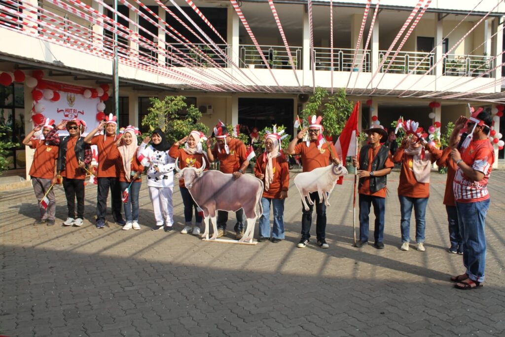 Meriahkan HUT RI Ke-78, Distan Provinsi Banten Gelar Parade Kostum Pertanian