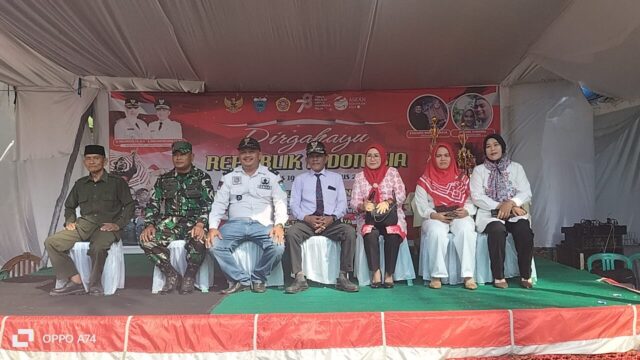 Danramil 0103/Banjar, Hadiri Karnaval Seni Budaya Di Desa Wirasinga