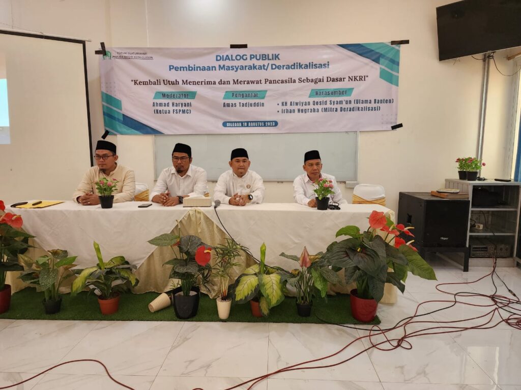 FSPMC Gelar Dialog Publik, Pemuda Cilegon Tolak Khilafah