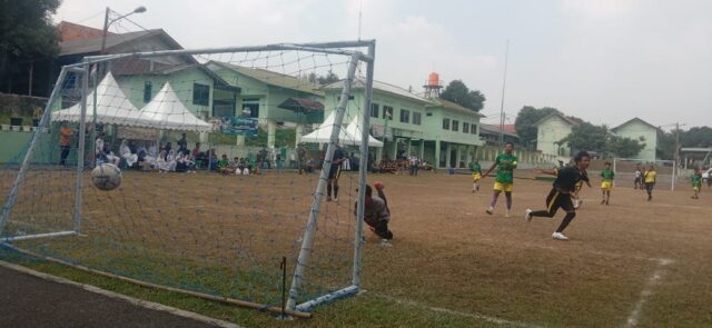 Ikuti Turnamen Dandim Cup, Tim Binaan Danramil 0602-21/Kopo Masuk 8 Besar