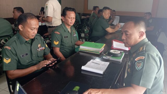 Efektivitas Anggaran dan Program, Wasrik Itdam III/ Siliwangi Kunjungi Kodim 0602/Serang
