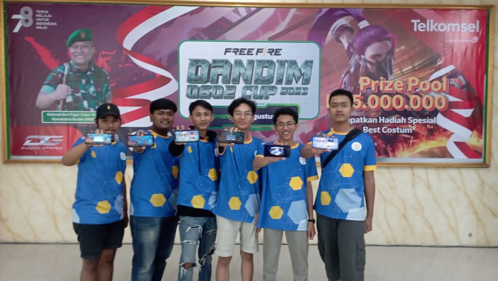 48 Tim Gaming Free Fire, Berlomba Di Piala Dandim 0602/Serang Cup