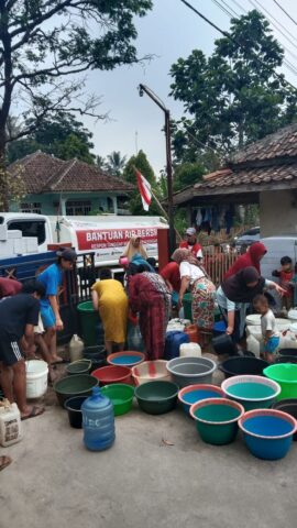 Banten Dilanda Bencana Kekeringan, PMI Banten Tambah Layanan Bantuan Air Bersih