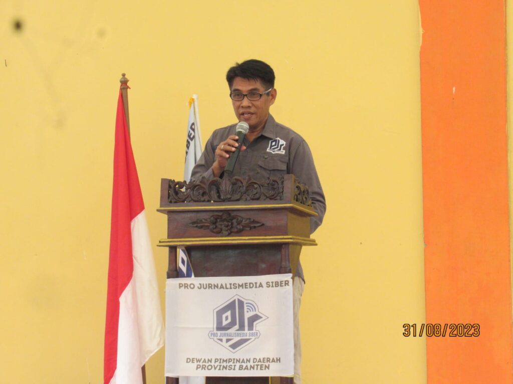 Resmi Lantik Pengurus DPD dan DPC PJS Se- Banten, Mahmud Marhaba : Ciptakan Karya Jurnalistik yang Baik Agar Tak Disebut Wartawan Abal-abal Resmi Lantik Pengurus DPD dan DPC PJS Se- Banten, Mahmud Marhaba : Ciptakan Karya Jurnalistik yang Baik Agar Tak Disebut Wartawan Abal-abal