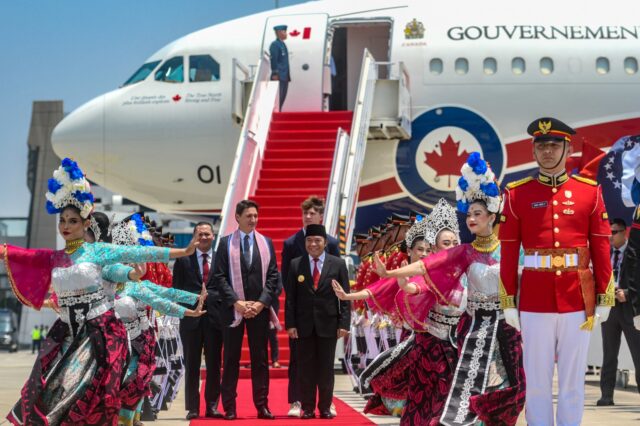 Pj Gubernur Banten Sambut Kedatangan Perdana Menteri Kanada Justin Trudeau