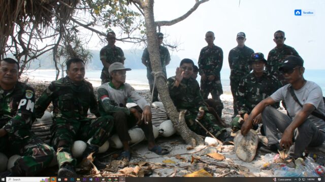 Monitoring Wilayah, Danrem 064/MY “Terobos” Ombak ke Pulau Sangiang