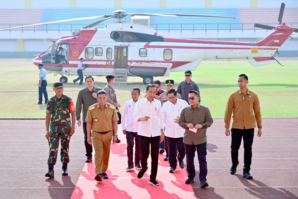 Amankan Kunker Presiden Jokowi, Danrem 064/MY Ucapkan Terima Kasih kepada Pasukan Pam VVIP