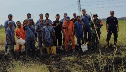 Hindari Bahaya Kebakaran, Inilah Pesan Babinsa Koramil 0602-05/Cipocok Jaya