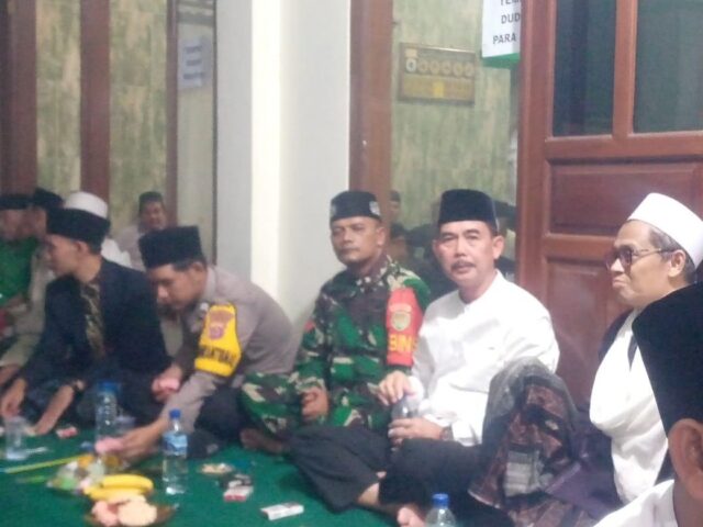 Babinsa Koramil 0602-21/Kopo Hadiri Peringatan Maulid Nabi Muhammad SAW Tahun 1445 H