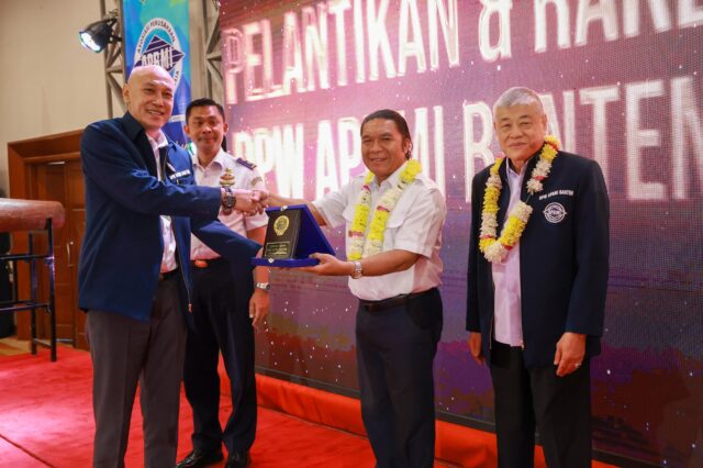 Al Muktabar Hadiri Pengukuhan DPW APBMI Banten 2023-2028