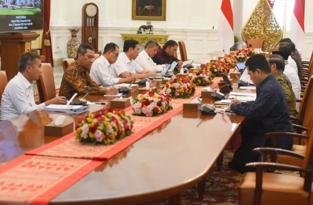 Al Muktabar Ikuti Ratas Bersama Presiden Joko Widodo Bahas Pembangunan MRT Fase III