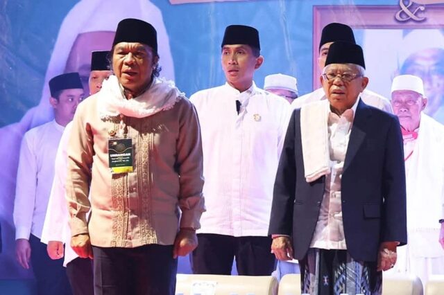 Pj Gubernur Banten Hadiri Maulid Nabi Muhammad SAW dan Haul ke-30 KH Moh. Amin