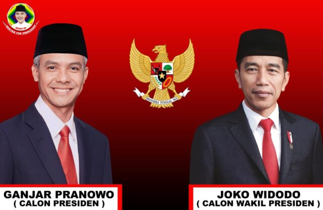 Bravo 28 Usulkan Ganjar-Jokowi Pasangan Pilpres 2024