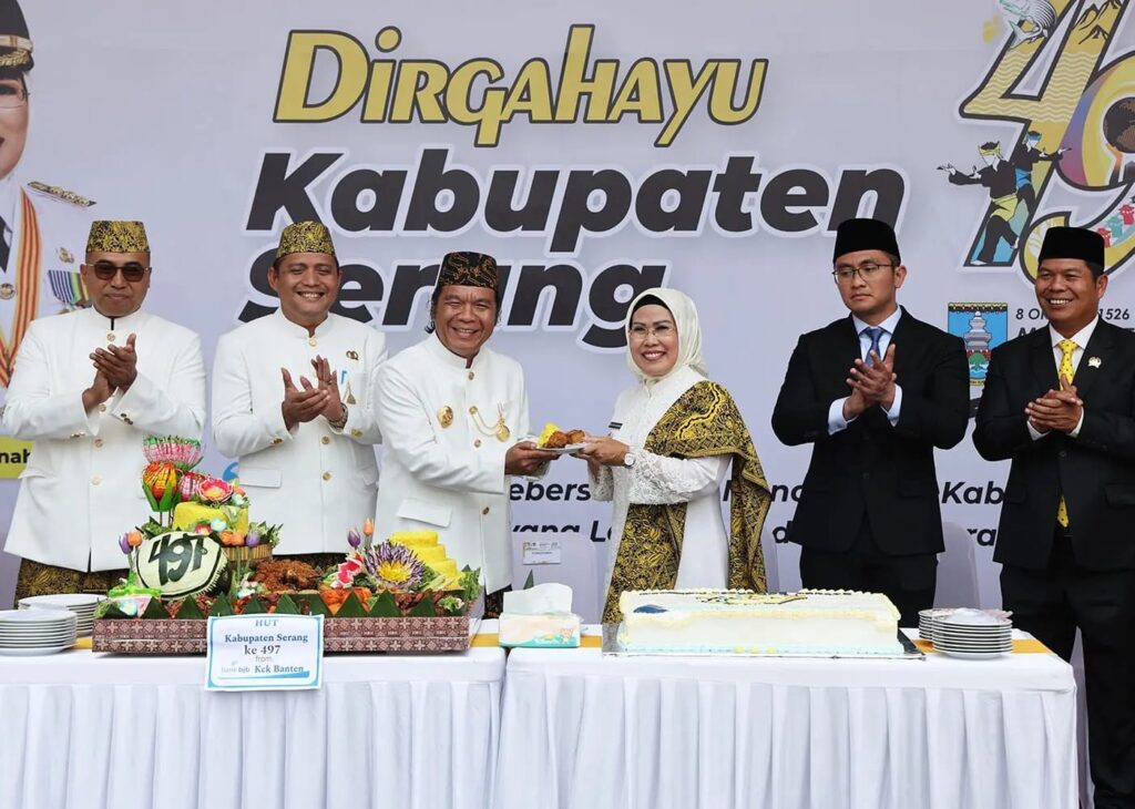 HUT ke-497 Kabupaten Serang, Pj Gubernur Banten : Terus Tingkatkan Capaian Pembangunan Daerah