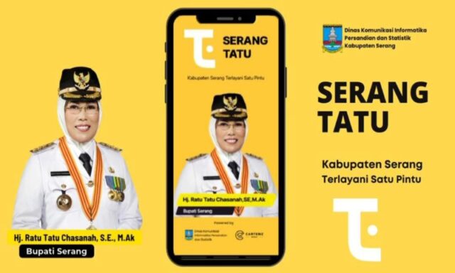 HUT Kabupaten Serang ke-497, Diskominfosatik Launching Aplikasi Serang Tatu